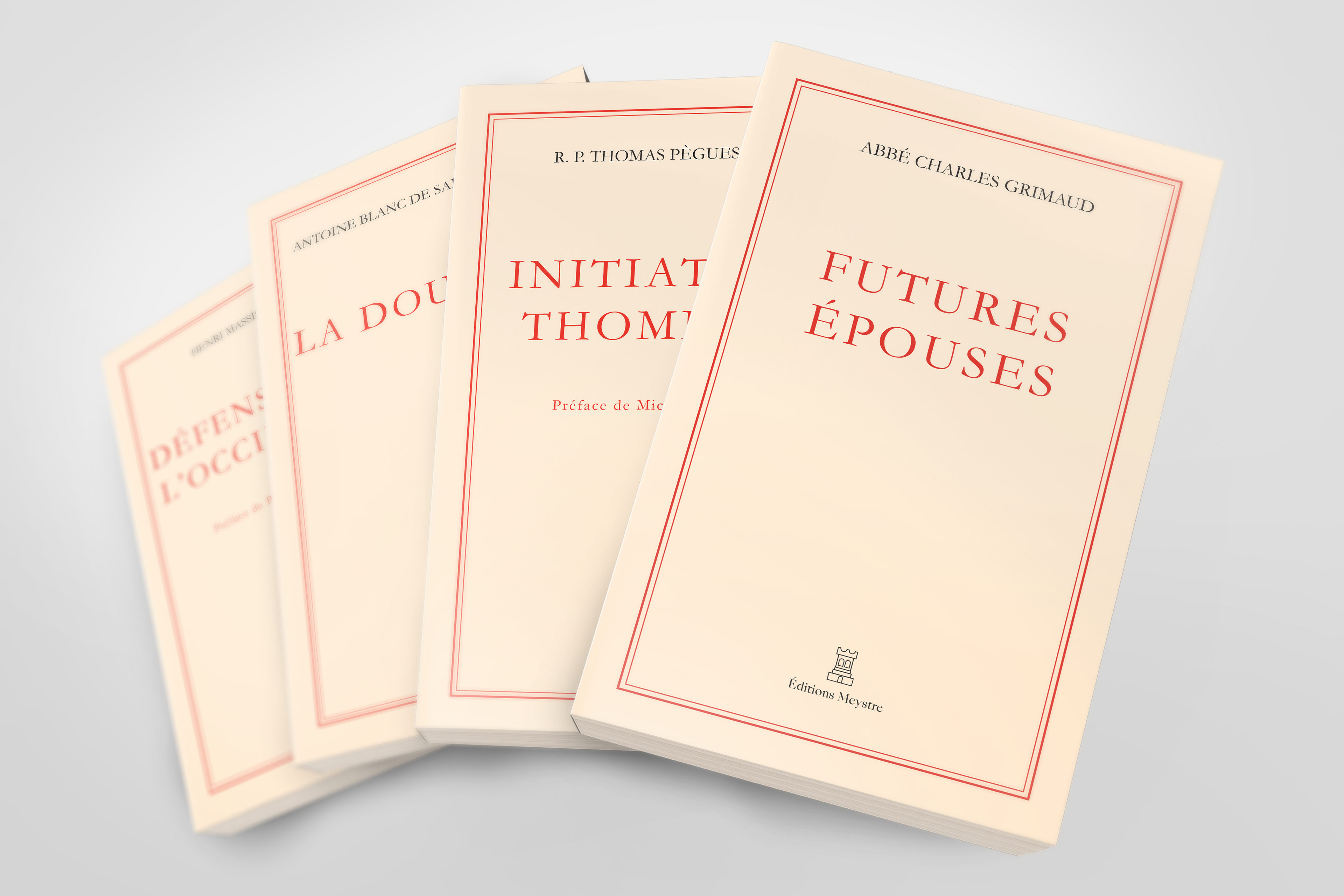Coffret « Tradition, doctrine et intériorité chrétienne » | Abbé Charles Grimaud, R.P. Thomas Pègues, Antoine Blanc de Saint-Bonnet, Henri Massis