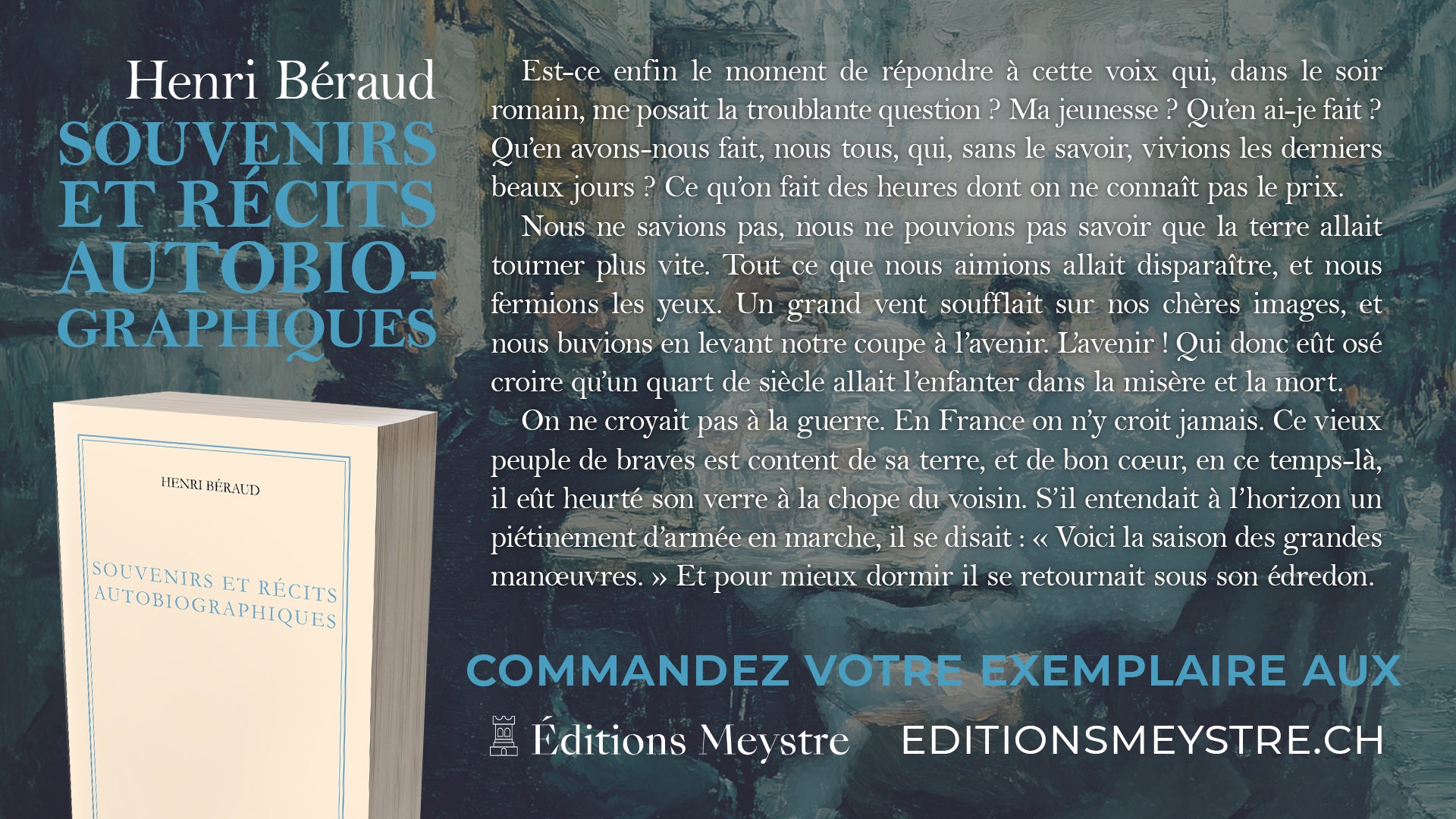 Souvenirs et récits autobiographiques | Henri Béraud