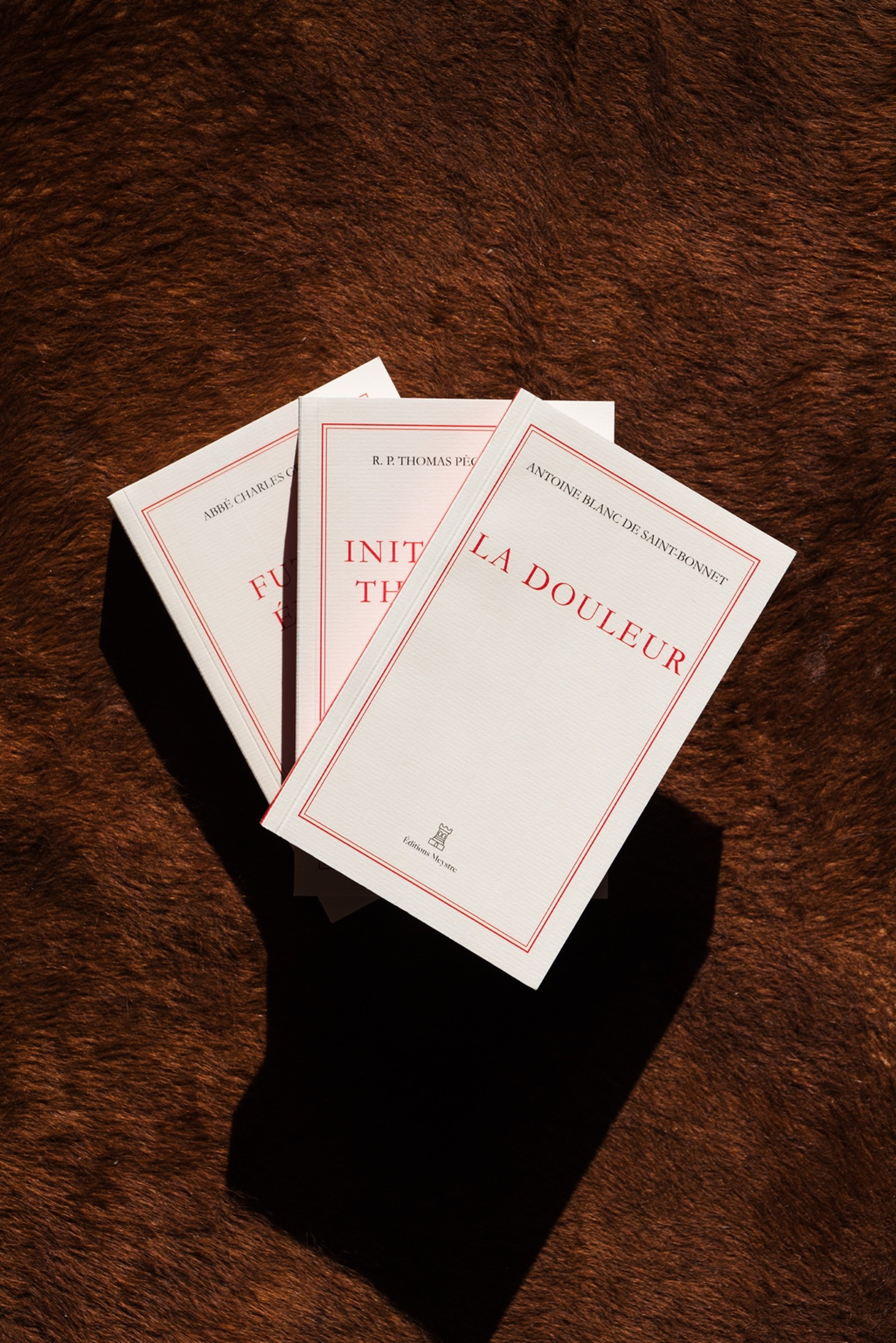 Coffret « Douleur et grandeur » | Antoine Blanc de Saint-Bonnet, Abbé Charles Grimaud, R.P Thomas Pègues