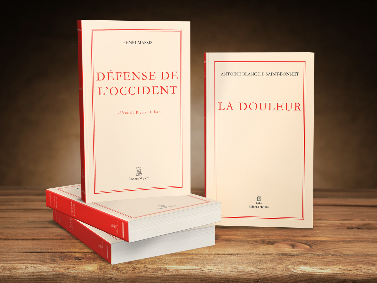 Coffret « Tradition, doctrine et intériorité chrétienne » | Abbé Charles Grimaud, R.P. Thomas Pègues, Antoine Blanc de Saint-Bonnet, Henri Massis
