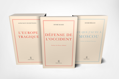 Coffret « Redécouvrir l’âme de l’Europe » | Henri Massis, Gonzague de Reynold, Henri Béraud