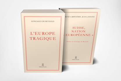Coffret « Aux sources de l’Europe » | Gonzague de Reynold, Jean Lannoye &amp; René Carpentier
