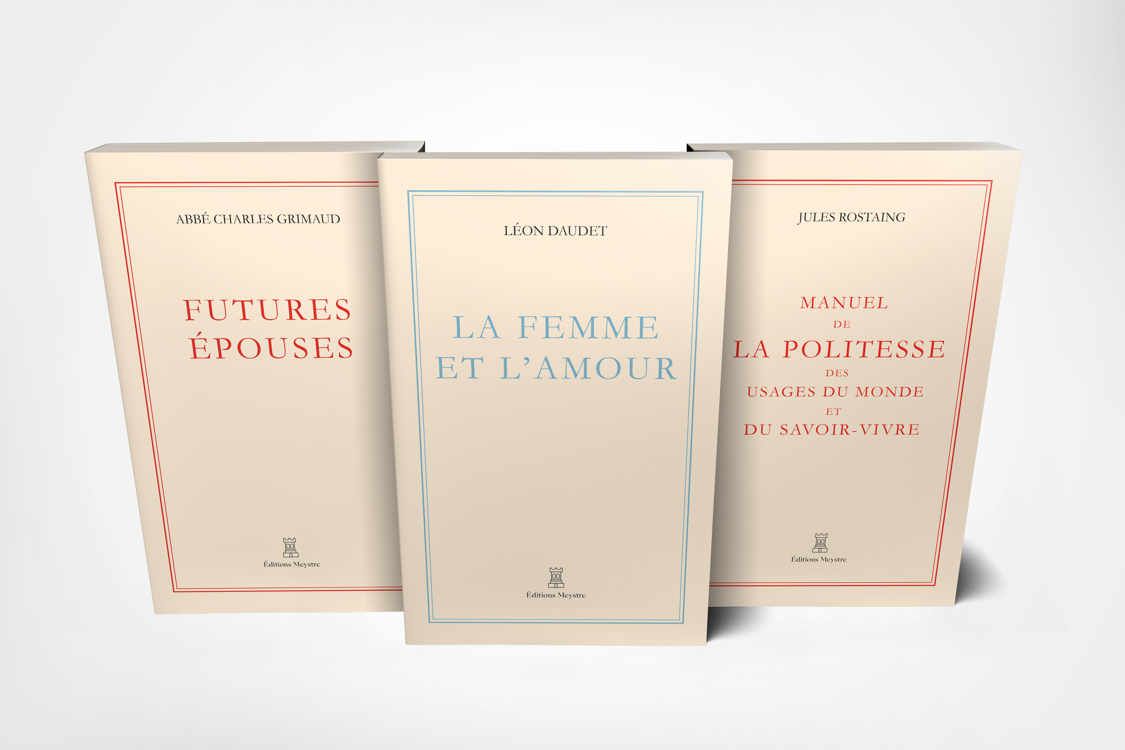 Coffret « L’ordre amoureux » | Léon Daudet, Abbé Charles Grimaud, Jules Rostaing
