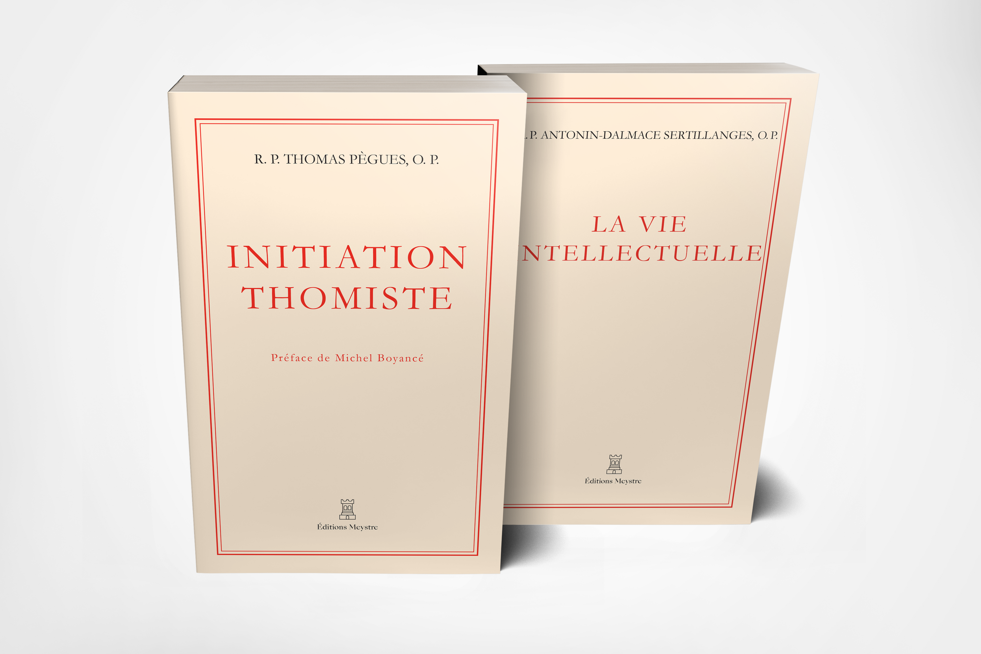 Coffret « La voie de l’intelligence » | R.P. Thomas Pègues, R.P. Antonin-Dalmace Sertillanges