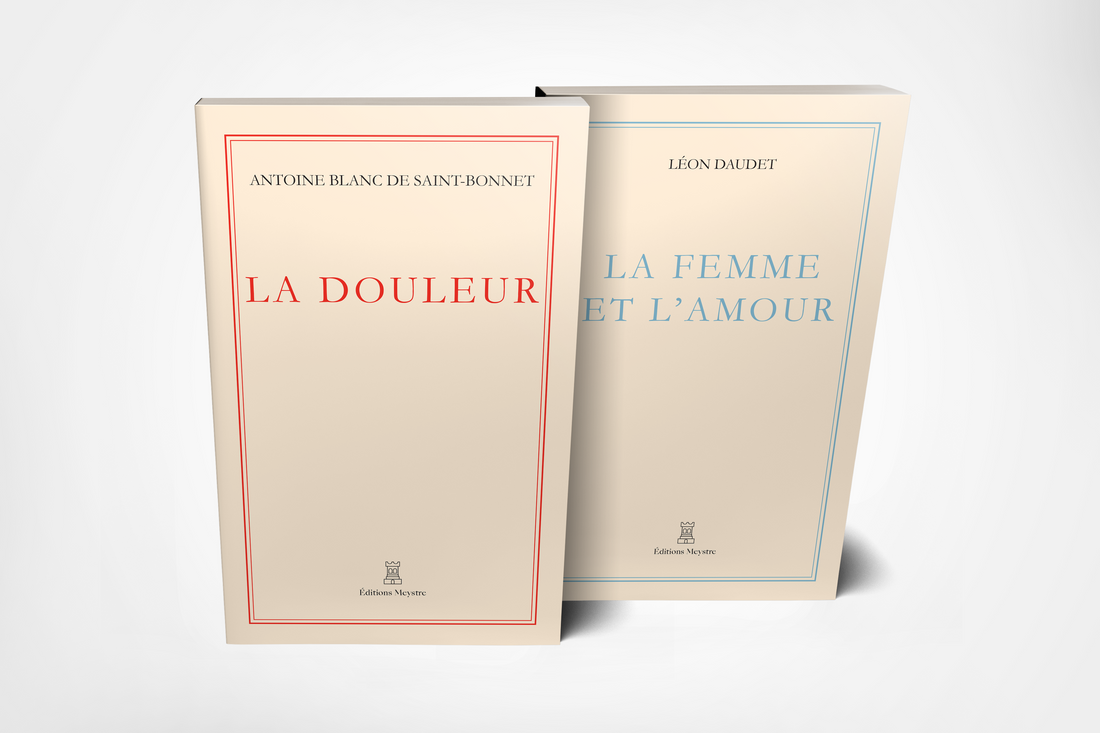 Coffret « Le cœur de l’homme » | Antoine Blanc de Saint-Bonnet, Léon Daudet
