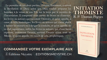 Initiation thomiste | R. P. Thomas Pègues, O. P