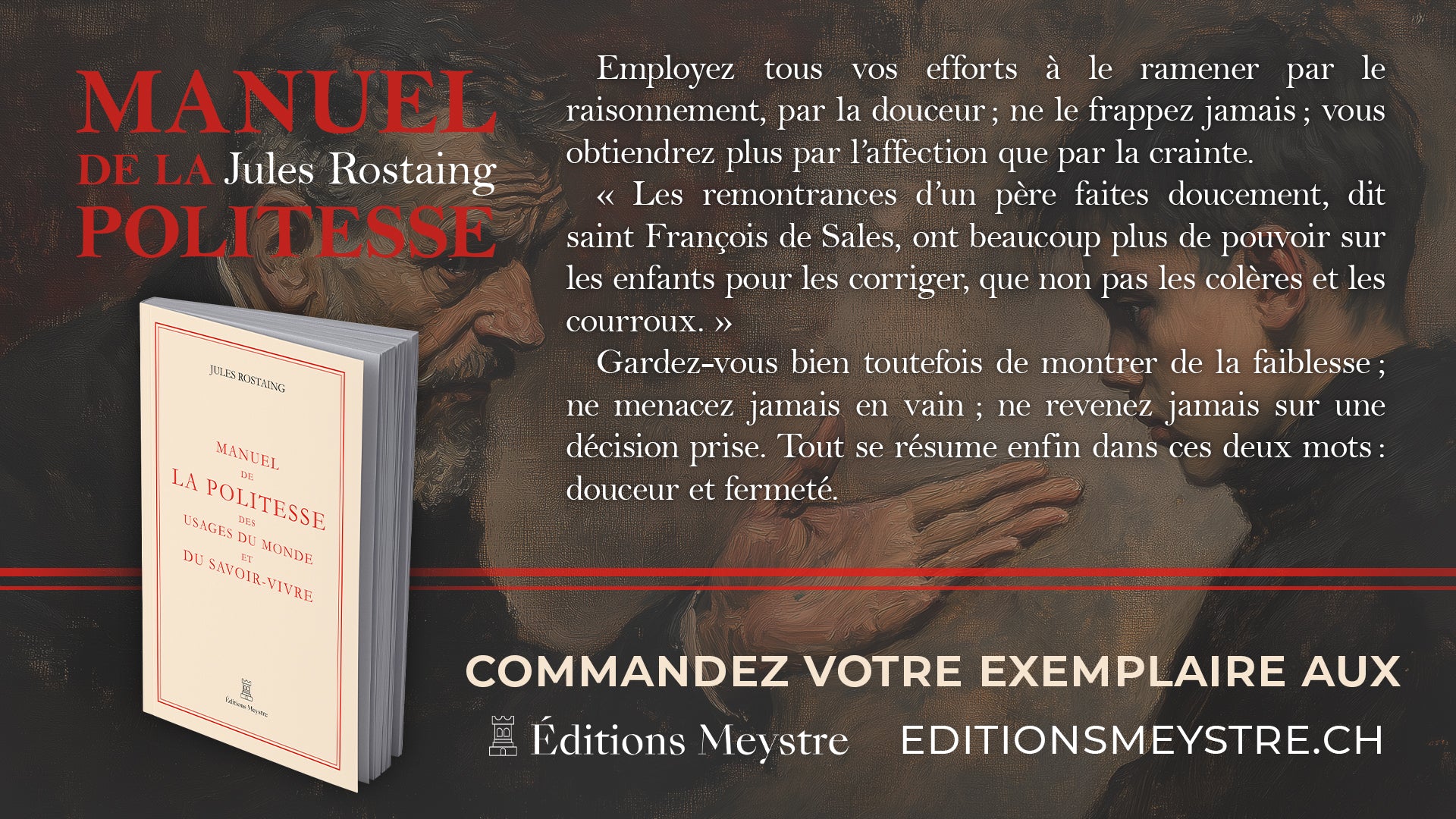 Manuel de la politesse des usages du monde et du savoir-vivre | Jules Rostaing