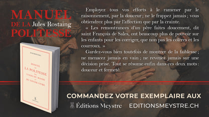 Manuel de la politesse des usages du monde et du savoir-vivre | Jules Rostaing