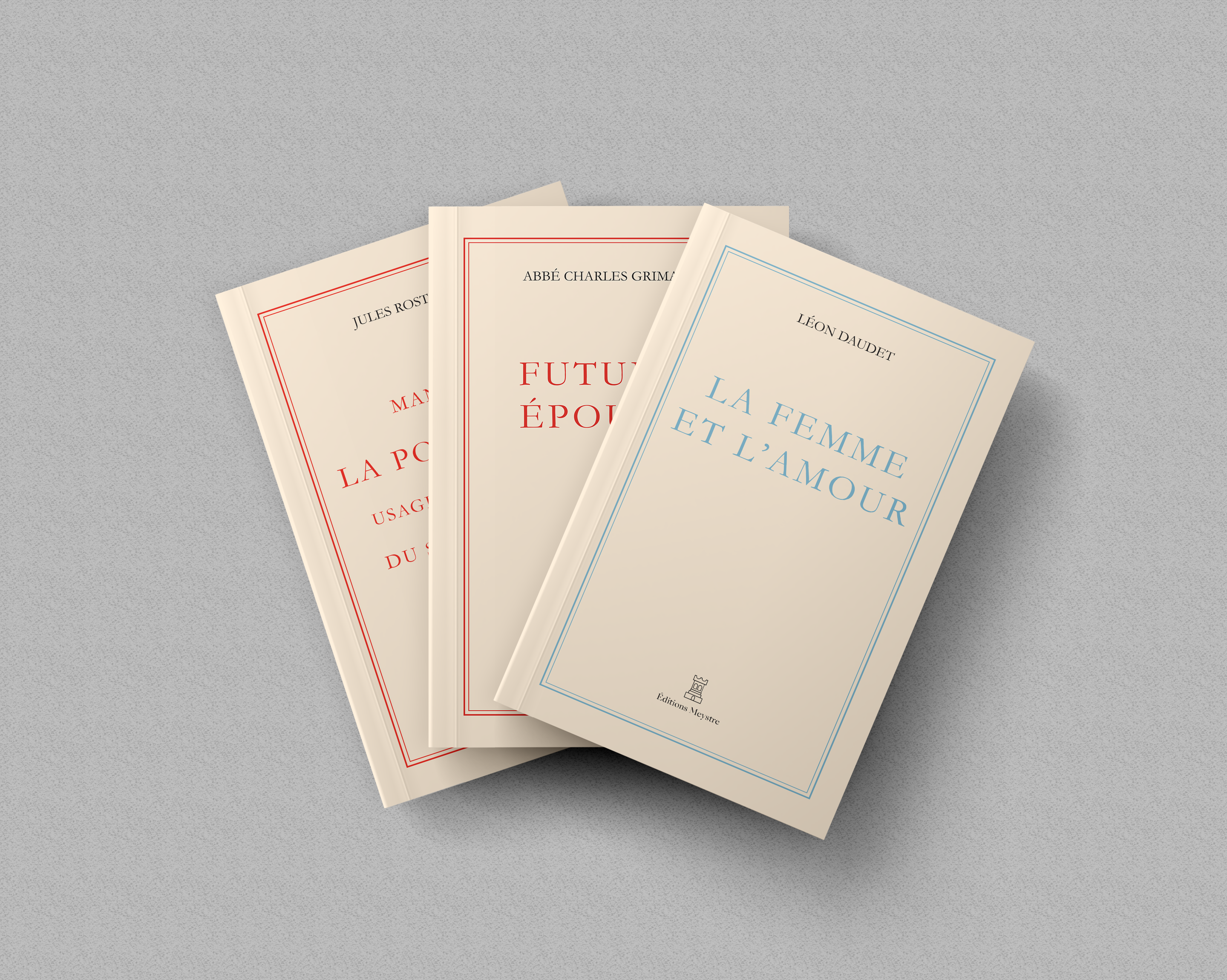 Coffret « L’ordre amoureux » | Léon Daudet, Abbé Charles Grimaud, Jules Rostaing