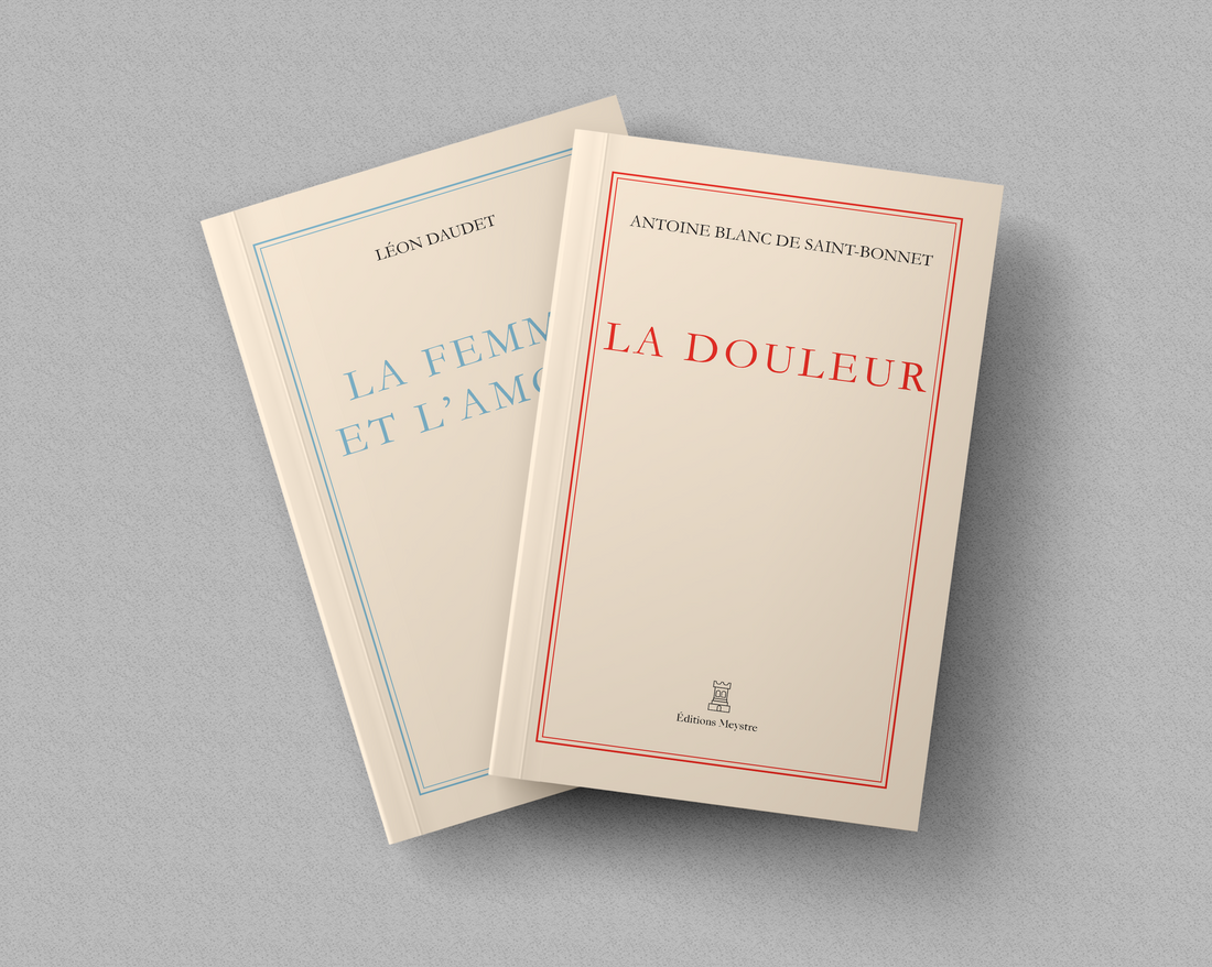 Coffret « Le cœur de l’homme » | Antoine Blanc de Saint-Bonnet, Léon Daudet