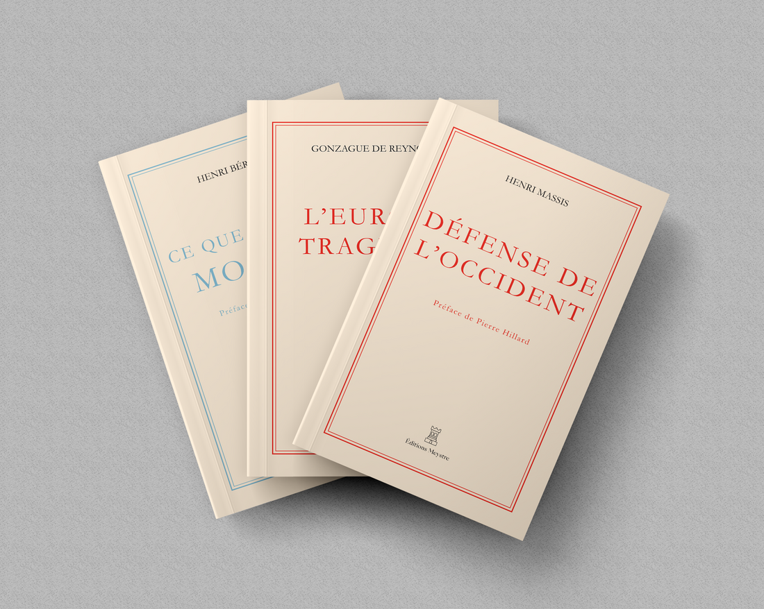 Coffret « Redécouvrir l’âme de l’Europe » | Henri Massis, Gonzague de Reynold, Henri Béraud