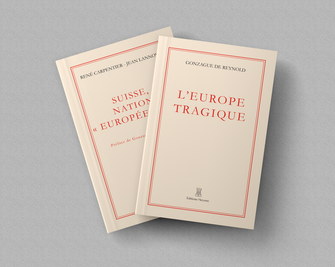 Coffret « Aux sources de l’Europe » | Gonzague de Reynold, Jean Lannoye &amp; René Carpentier