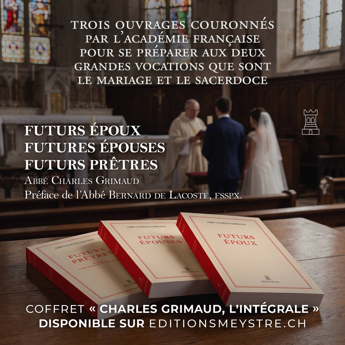 Coffre « Trilogie complète » | Abbé Charles Grimaud